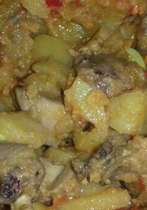 Foto resep Sambal goreng kentang ati ampela petai