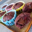 Cupcakes 🧁red velvet betterave cœur coulant chocolat🍫