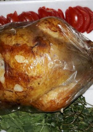 صورة لوصفة دجاج محشي بارز ابيض
