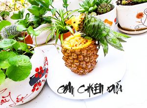 Hình của món Cơm chiên dứa.