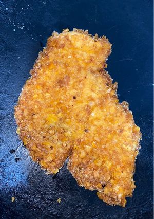 Una foto de Milanesa de pollo crispy
