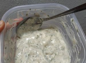 Foto resep Greek Yogurt Ranch Salad Dressing