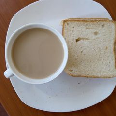 A picture of My Simple breakfast.