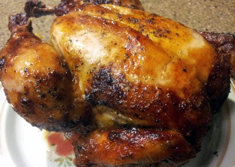 Easiest Way to Make Homemade Rotisserie chicken