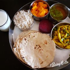 A picture of Veg Lunch Thali.