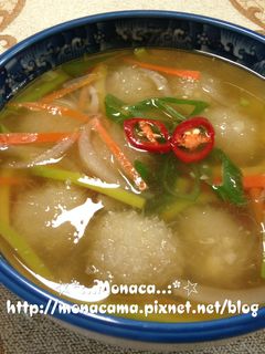 韓式馬鈴薯丸子湯감자옹심이 的食譜成品照片