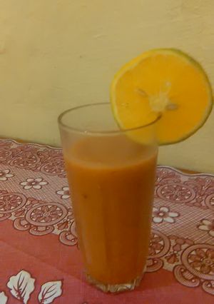 A picture of Fruits cocktail.