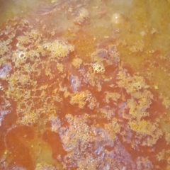 A picture of Punjabi's style rajma.