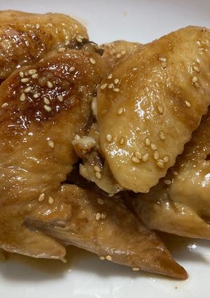 A picture of Skillet Teriyaki Chicken Wings.