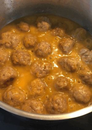 Una foto de Albóndigas de ternera y cerdo