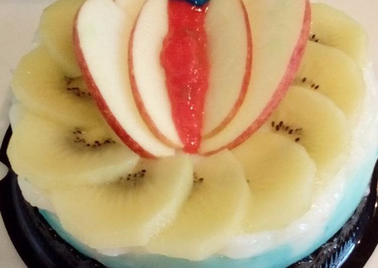 Bahan Jelly cream topping buah | Cara Masak Jelly cream topping buah Yang Lezat Sekali