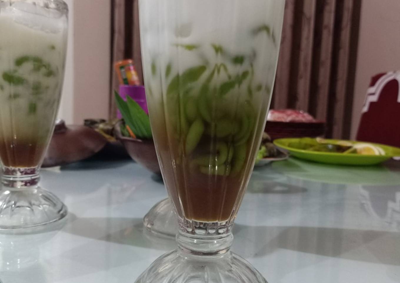 Es cendol daun kelor