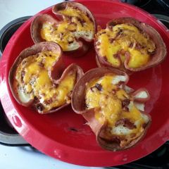 A picture of Bologna Breakfast Cups.