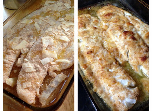 A picture of Baked Haddock.