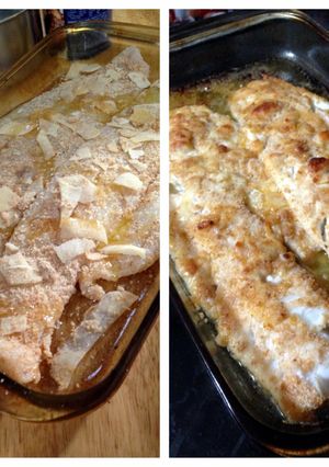 A picture of Baked Haddock.