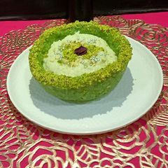 A picture of Bottle Gourd Sweet Katori With Makhana Rabdi.