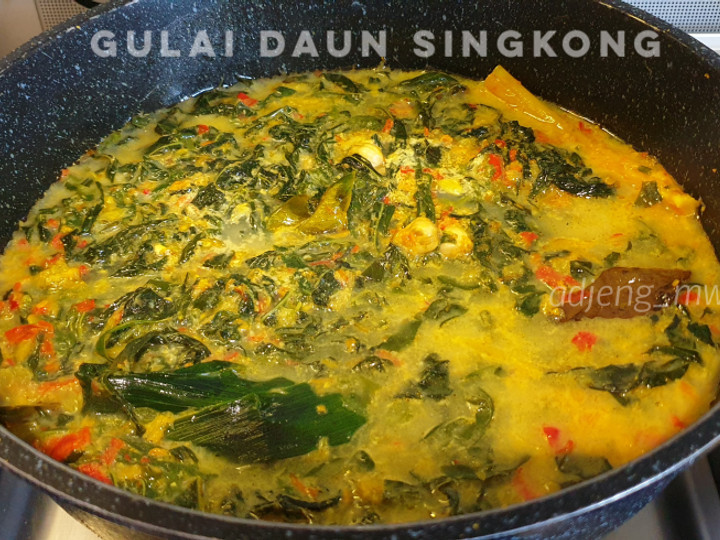 Cara Gampang Menyiapkan Gulai Daun Singkong yang Menggugah Selera