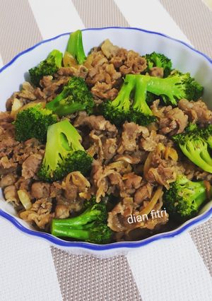 Foto resep Beef teriyaki/lada hitam