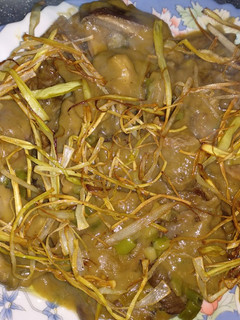 Una foto de Osobuco en salsa de puerros