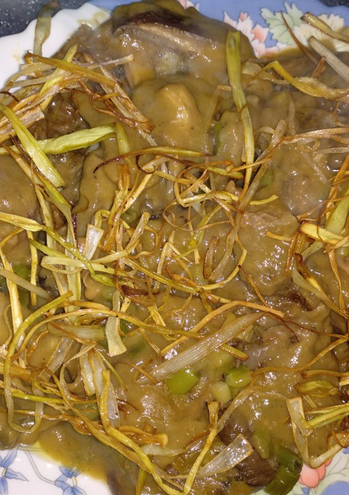 Una foto de Osobuco en salsa de puerros