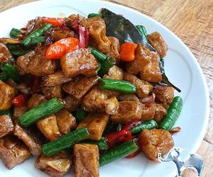 Resep Unik Orek Tahu Kacang Panjang Ala Warung