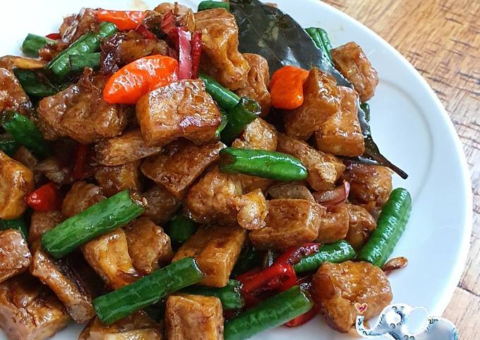 Orek Tahu Kacang Panjang