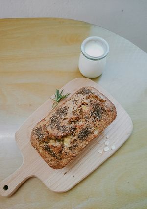 Hình của món Bánh chuối yến mạch (Banana oat bread).