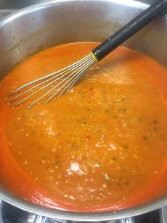 A picture of Sambal Coconut sauce.