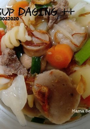 Foto resep Sup daging ++