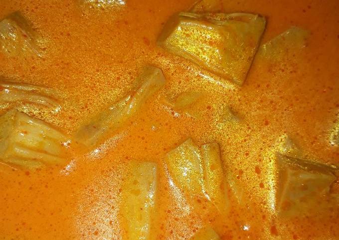 Resep Gulai nangka muda bumbu terasi, Sempurna