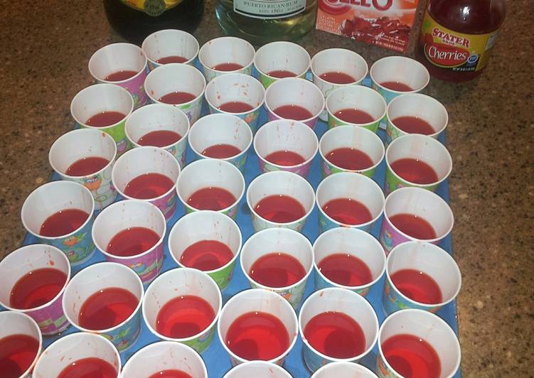 Tropical fusion jello shots