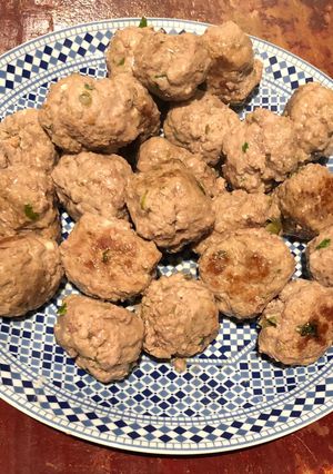 Une photo de Boulettes de bœuf à l’italienne