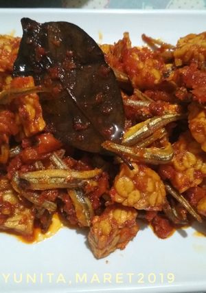 Foto resep Teri Jengki Pedas ala Dina