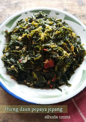 Foto resep Oseng daun pepaya jepang