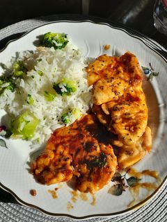 Mézes- szójaszószos csirkemell szezámmaggal recept fotója