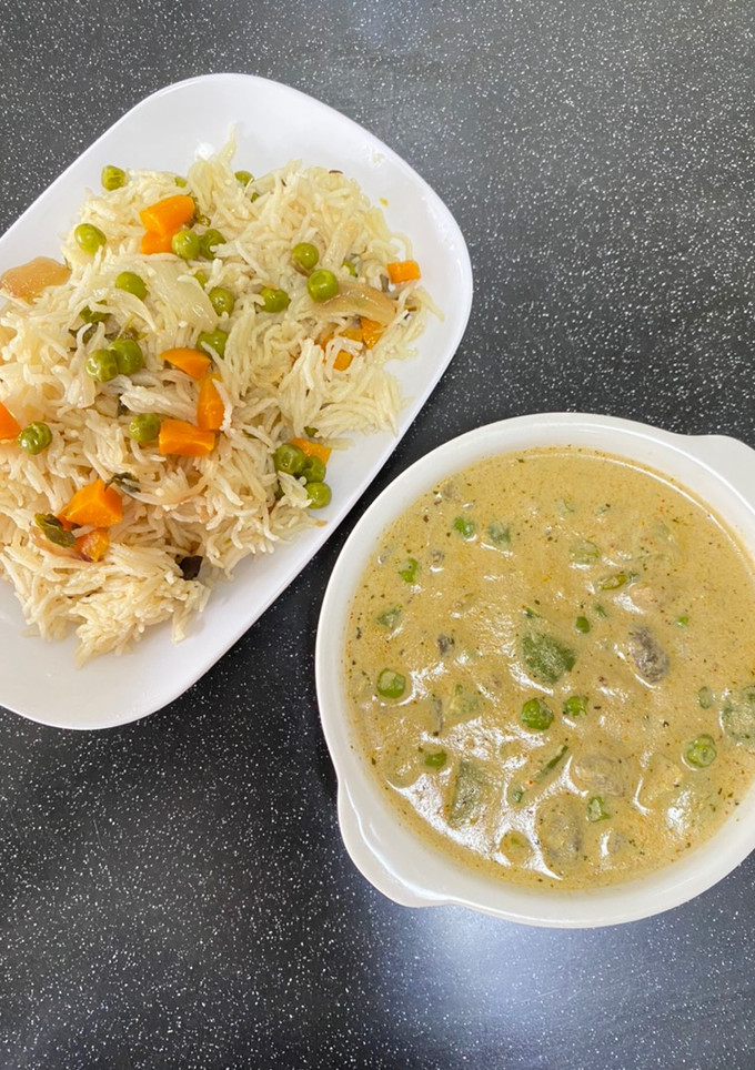 மஸ்ரூம் மலாய் மட்டர் செய்முறை முக்கிய புகைப்படம்