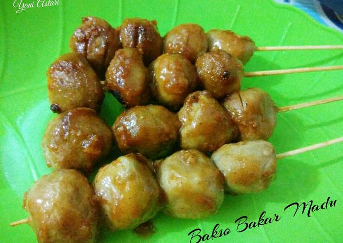 Resep Bakso Bakar Madu🍯🍡 Oleh Yani Astari 야니아스타리 Cookpad