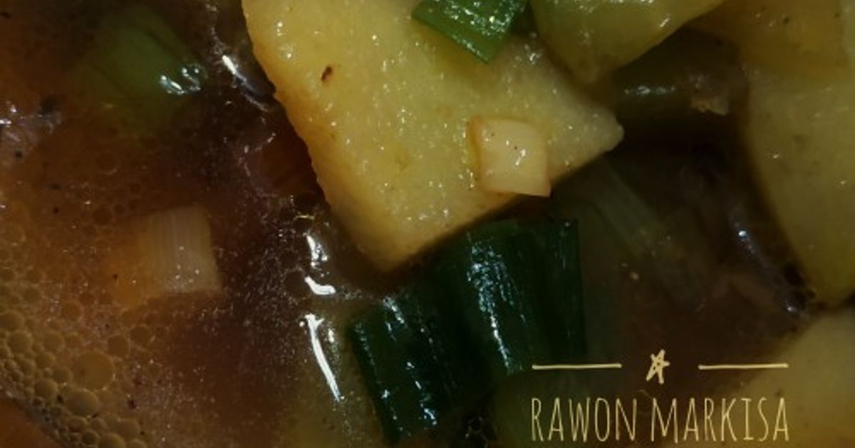 Rawon Manisa & Kentang |masakan rumahan