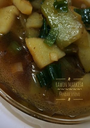Foto resep Rawon Manisa & Kentang |masakan rumahan
