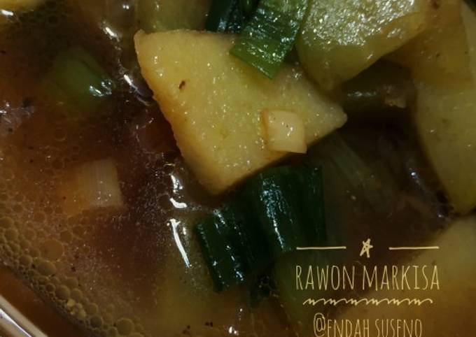 Rawon Manisa & Kentang |masakan rumahan