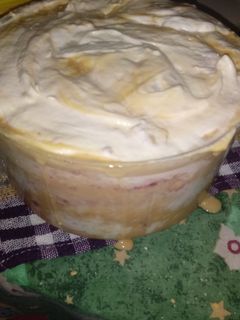 Una foto de Torta fría fácil y económica