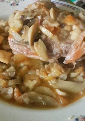 Una foto de Pollo a la marengo (a mi estilo)