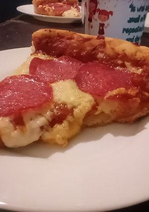 Una foto de Pizza estilo chicago