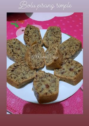 Foto resep Bolu pisang simple