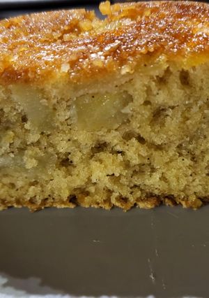Una foto de Torta de manzana sin gluten