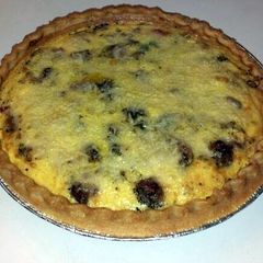 A picture of Sausage Quiche.
