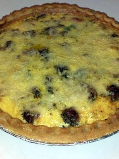 A picture of Sausage Quiche.