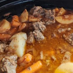A picture of Beef Stew with Guinness.