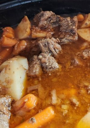 A picture of Beef Stew with Guinness.