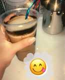 قهوة بالكراميل والكاكاو آيس موكا